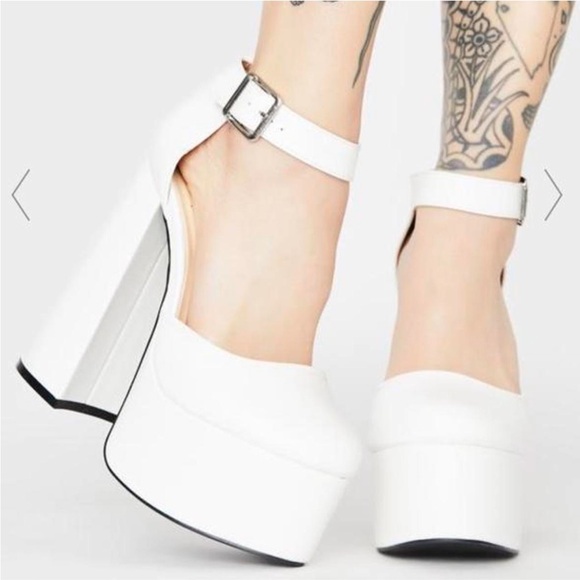 Dollskill white platform heel - Picture 5 of 5